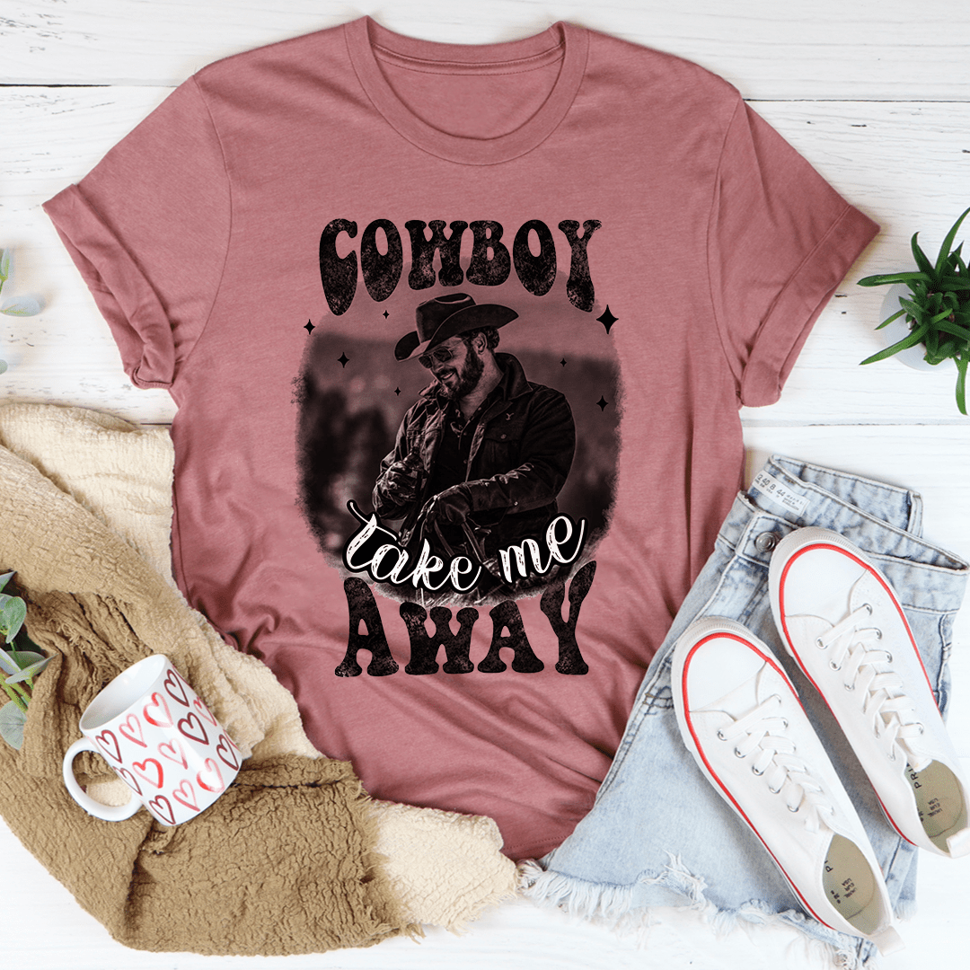 Cowboy Take Me Away Tee-1