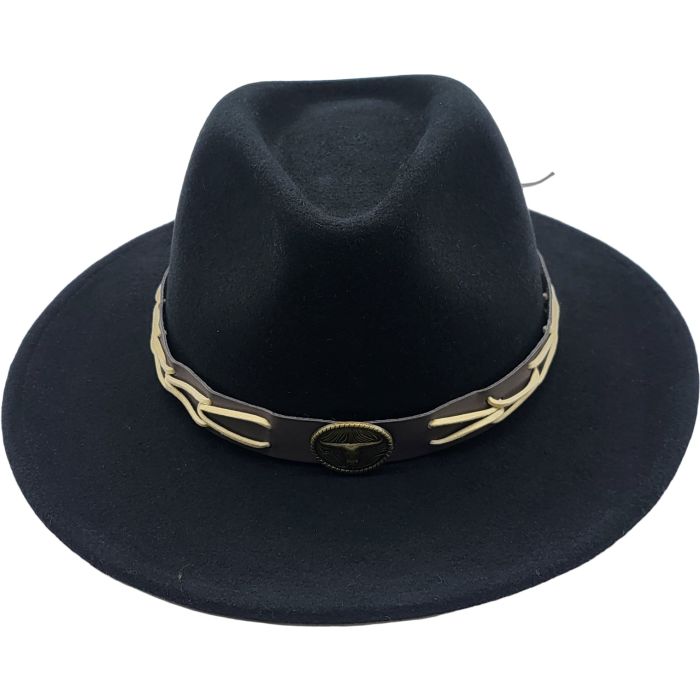 Premium Wool Felt Cowboy Hat