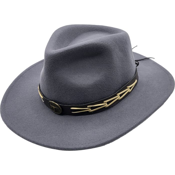 Premium Wool Felt Cowboy Hat