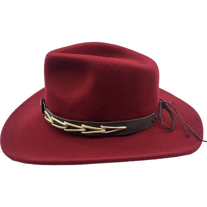 Premium Wool Felt Cowboy Hat
