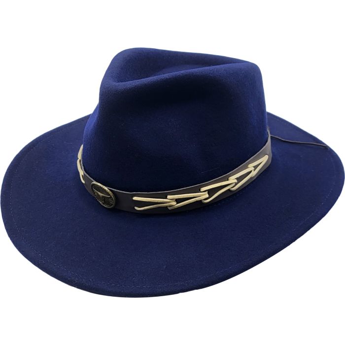Premium Wool Felt Cowboy Hat