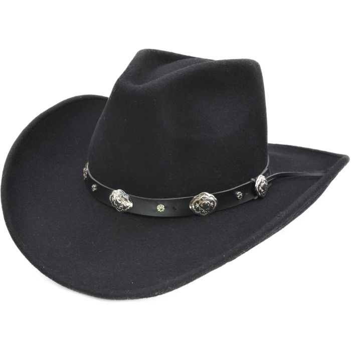 Premium Wool Felt Cowboy Hat