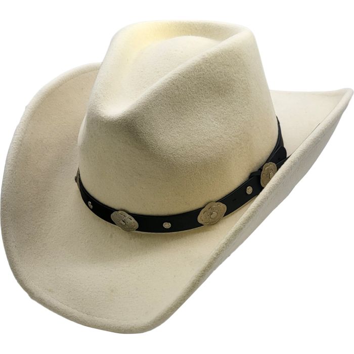 Premium Wool Felt Cowboy Hat