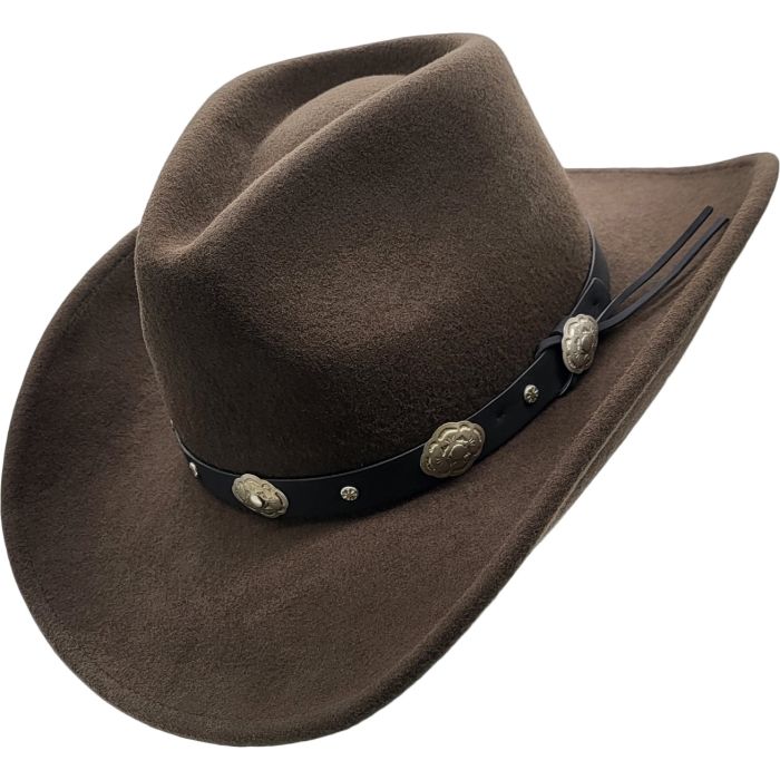 Premium Wool Felt Cowboy Hat