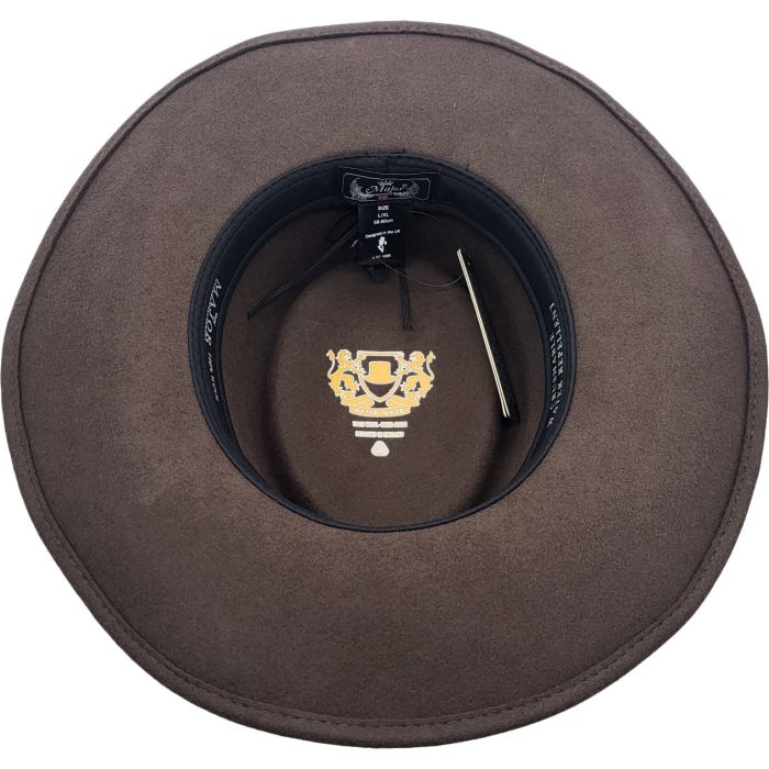 Wool Felt Gambler Hat