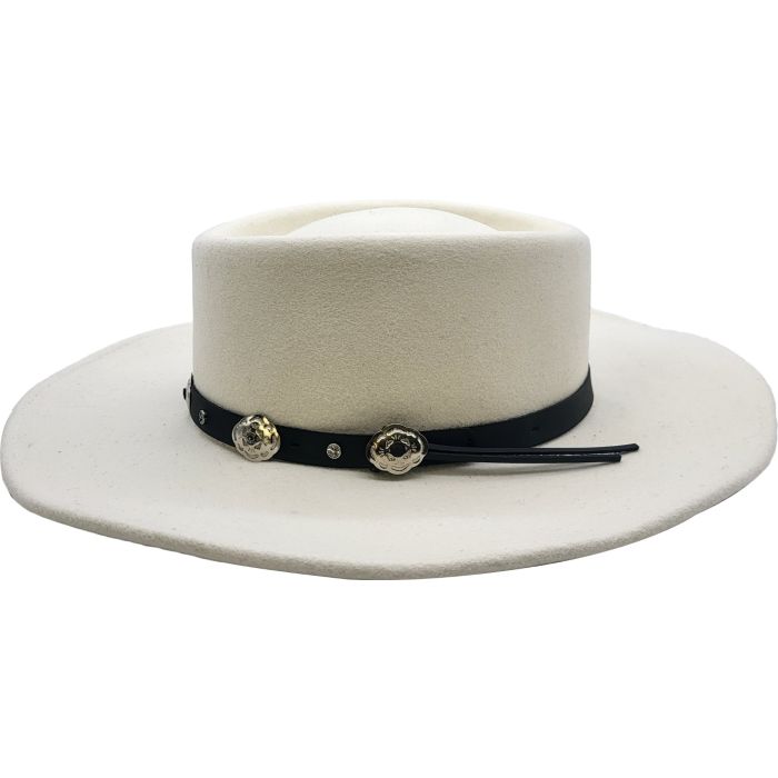 Wool Felt Gambler Hat