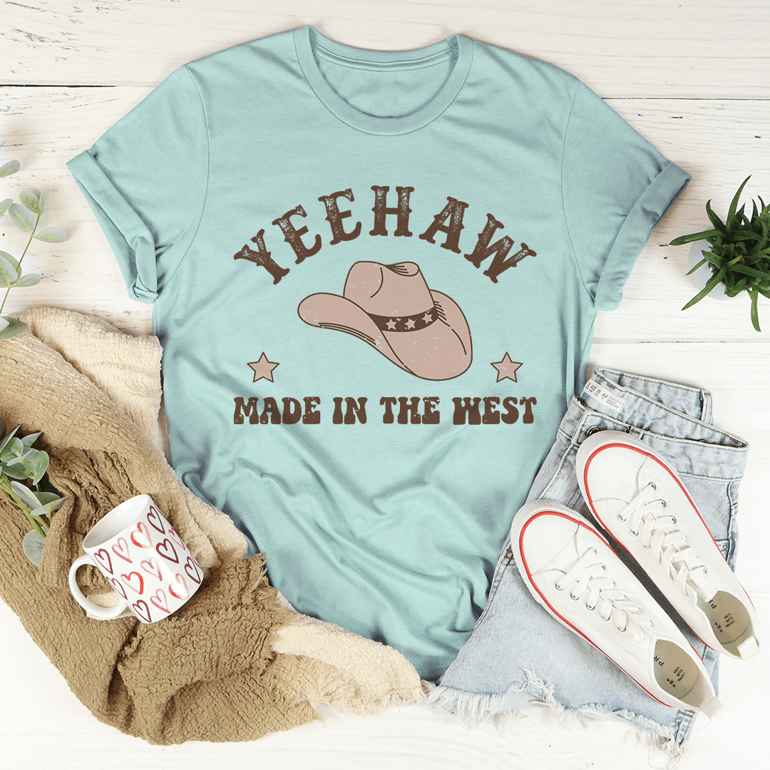 Yeehaw Cowboy Hat Tee-2