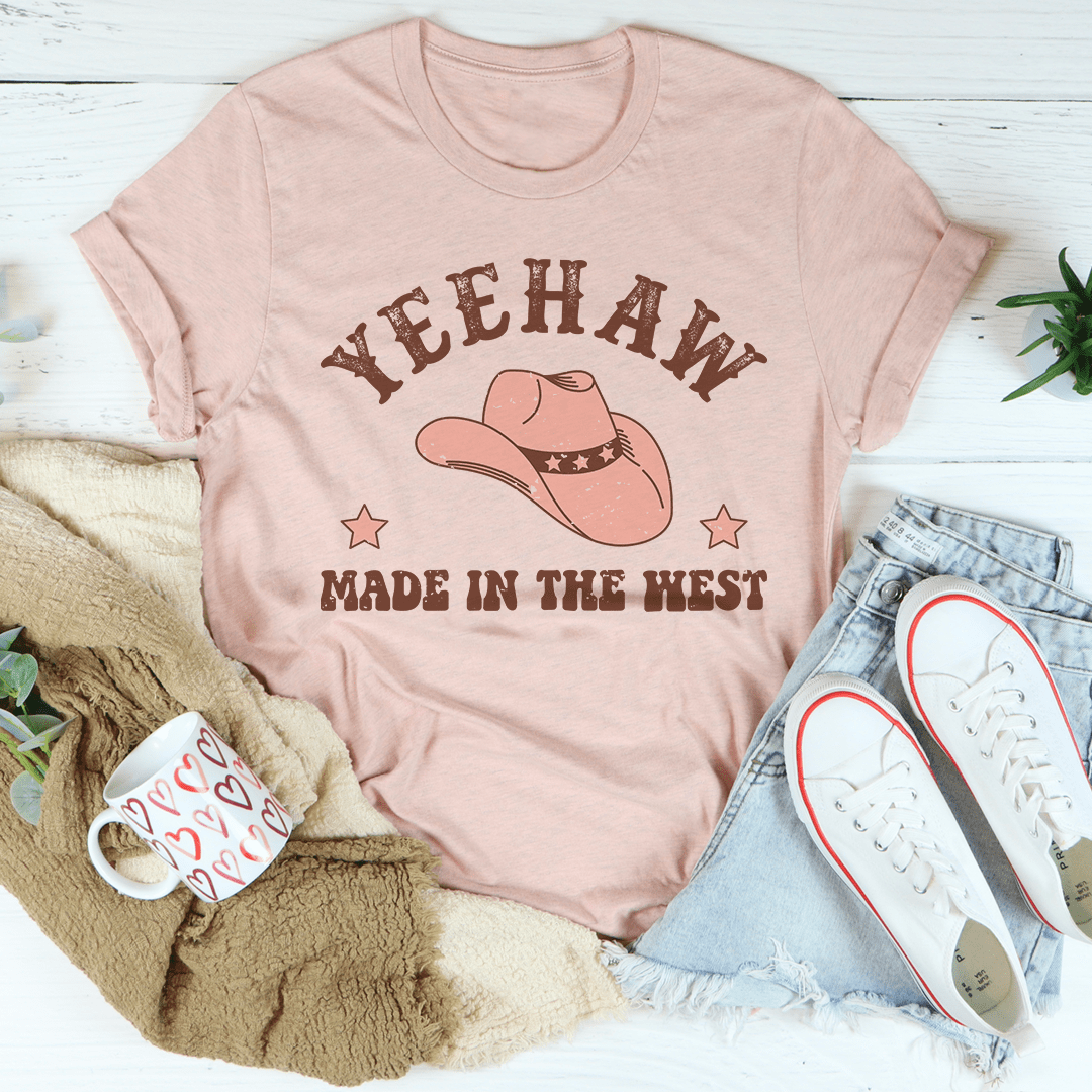 Yeehaw Cowboy Hat Tee-1