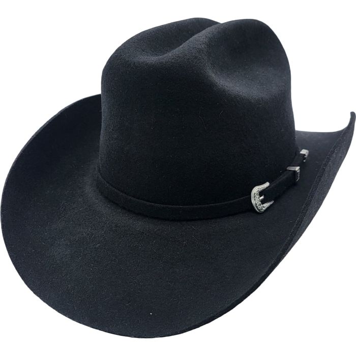 Classic Wool Felt Stiff Cowboy Hat