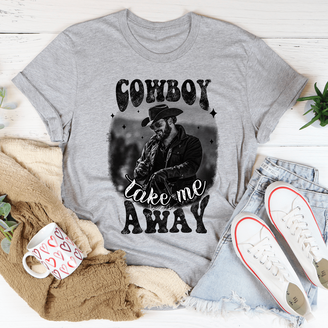 Cowboy Take Me Away Tee-0