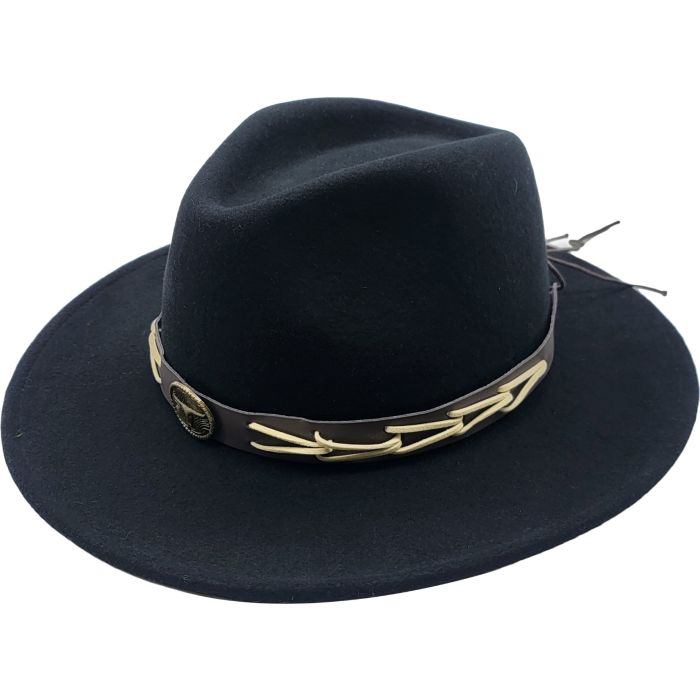 Premium Wool Felt Cowboy Hat
