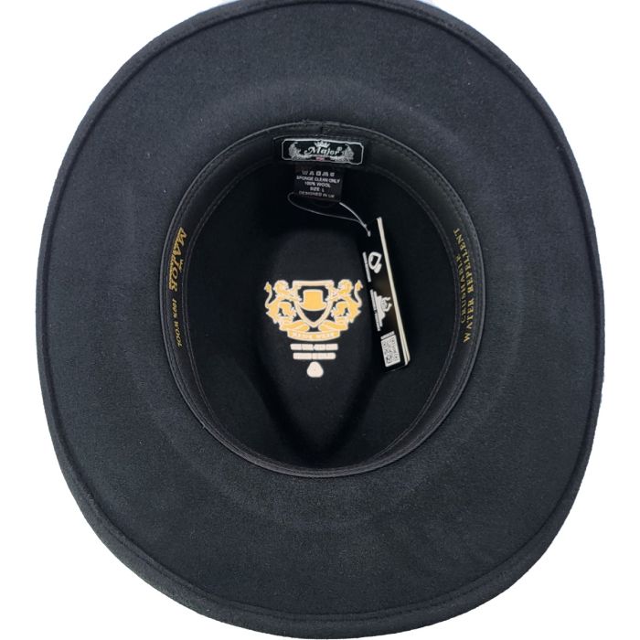 Wide Brim Wool Felt Fedora Hat