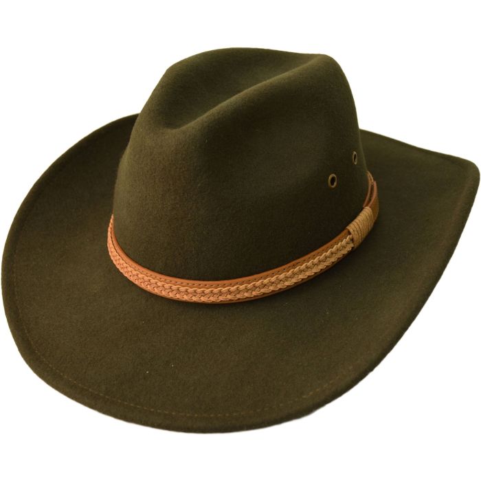 Wool Felt Cowboy Hat