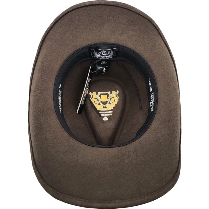 Premium Wool Felt Cowboy Hat