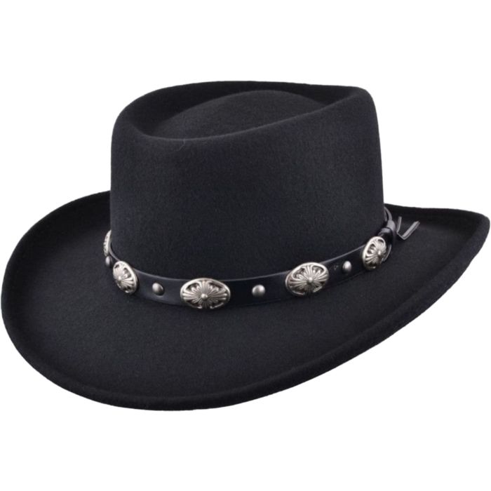 Wool Felt Gambler Hat