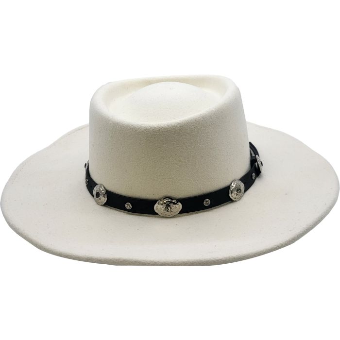 Wool Felt Gambler Hat